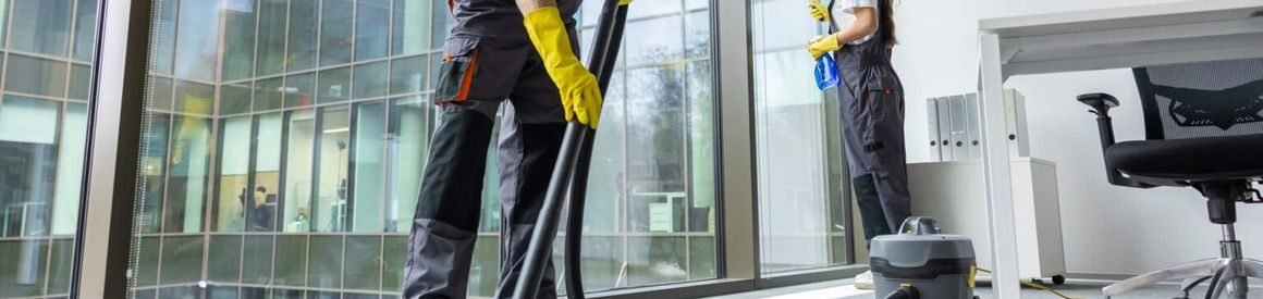 Clean, finished commercial office interior